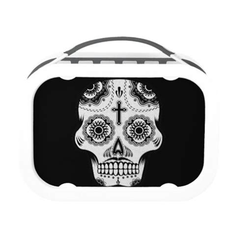 metal skull lunch box|Metallic Skulls Lunch Boxes .